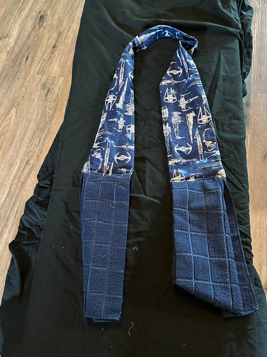 Spaceship blueprints dark blue Kitchen boa